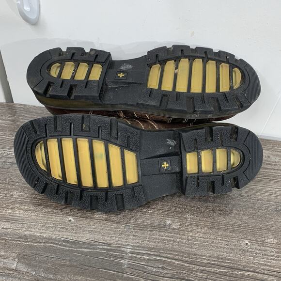 Dr Martens AW004 PC06L Austin Mens Size 12 M Brown Chunky Shoes - Picture 9 of 12